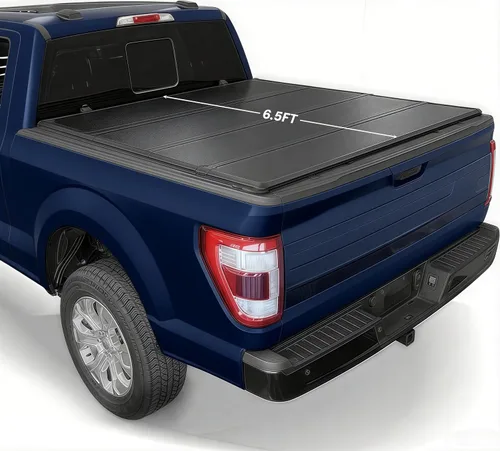 Vista 21 de Perfit Liner Cubierta tonneau plegable rígida de bajo perfil para Ford F-150 2015-2026 (Incl.F-150 Lightning) caja de 5.5 pies Fibra de vidrio