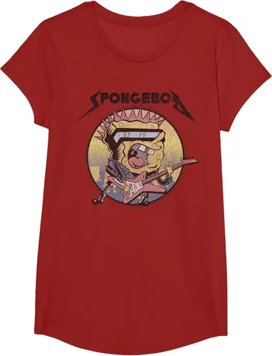 Vista 3 de SpongeBob SquarePants Camiseta de manga corta Heavy Metal Rock