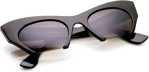 Vista 4 de Women's Fashion Semi-Rimless Bottom Cut Cat Eye Sunglasses