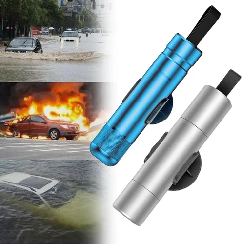 Vista 6 de Safehammer, rompecristales Safehammer, martillo seguro para martillo, martillo de vidrio seguro bajo el agua, martillo de seguridad para autos