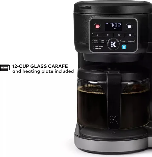 Vista 6 de Keurig KD5600 K-Duo - Cafetera caliente y helada de una sola porción y jarra, depósito de 72 onzas, tecnología MultiStream (Gen 2), negro (renovado)