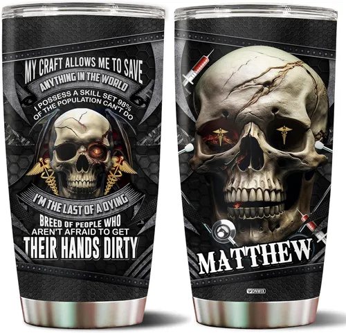 Vista 21 de Regalos personalizados para hombres, taza de viaje aislada de acero inoxidable de 20 onzas, taza de café, botella de agua, regalo para marido, hijo