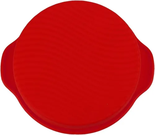 Vista 6 de Omabeta CakeNon Stick Forma Redonda 11inch Cake Baking Pan Silicona Calor para Pastel de Capa (rojo)