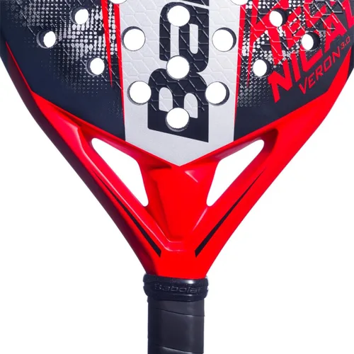 Vista 4 de Babolat Technical Veron 3.0 - Pala de pádel (blanco/rojo/negro)
