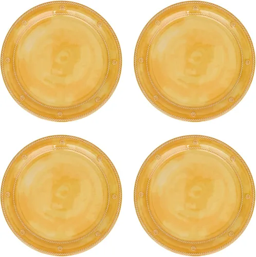 Vista 9 de Juliska Berry & Thread Melamine Dinner Plate Set/4 - Seagrass