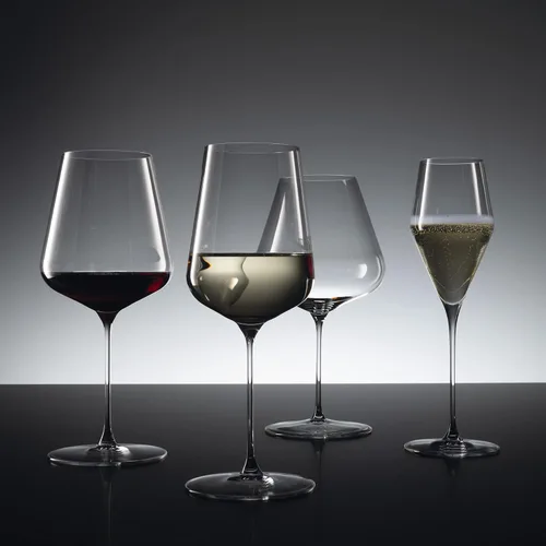 Vista 9 de Spiegelau Definition Copas de Vino Bordeaux, Copas de Cristal Transparente para Vino Tinto, Cristalería Elegante con Tallo, Bar en Casa, Fiesta