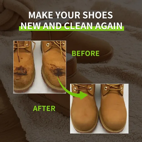 Vista 6 de Suede Nubuck Boots Shoe Cleaner Kit Waterproof protecter Spray Shoe Cleaning Kit