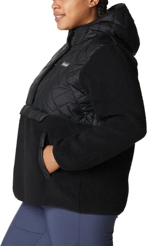Vista 8 de Columbia Sudadera con capucha Sweet View de forro polar para mujer, remolacha