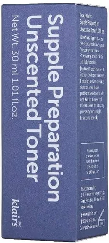 Vista 3 de DearKlairs Supple Preparation Tónico Sin Perfume, Calmante, de Absorción Rápida, No Irritante, Sin Fragancia, Tamaño de Prueba, K-Routine, Cuidado