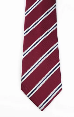 Vista 77 de Secdtie Corbata clásica de seda tejida jacquard a rayas para hombre