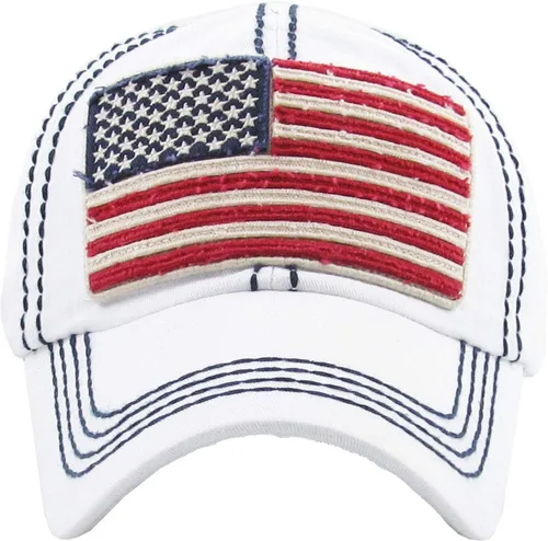 Vista 218 de KBETHOS Tactical Operator Collection USA Fishing Mesh Ballcap Flag Patch America Outdoors Trucker Baseball Cap