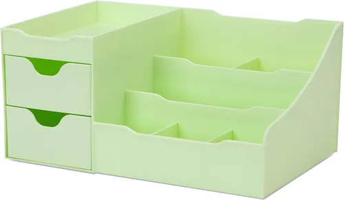 Vista 14 de Despejado diseños Maquillaje Organizador con cajones