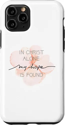 Vista 29 de in Christ Alone My Hope is Found Jesus Christian Phone Case for iPhone 17