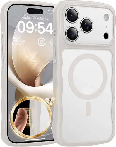 Vista 38 de TAURI Funda para iPhone 16 para mujeres y niñas, con control de cámara, [compatible con Masafe], funda Wave para iPhone 16 de 6.1 pulgadas