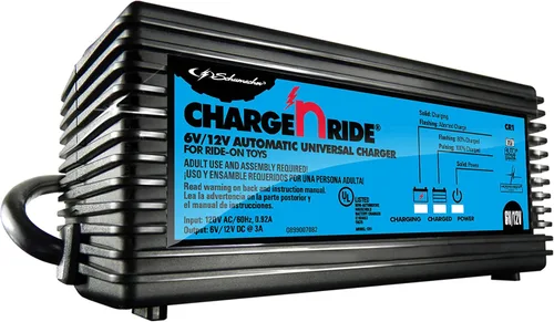 Vista 8 de Cargador de batería universal de Schumacher Charge 'n Ride, 1.5 Amp 24 voltios