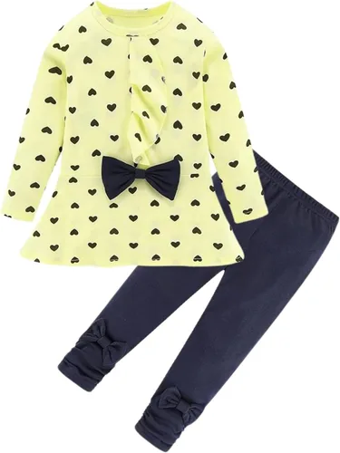 Vista 2 de Adorable ropa para bebé, 2 piezas para niña
