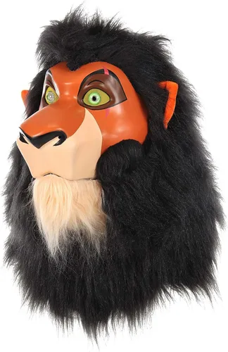 Vista 5 de Disney The Lion King Scar Mouth Mover Mask With Mane