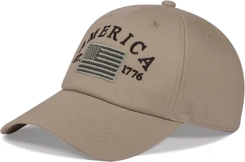 Vista 87 de IIN Gorra de béisbol con bandera estadounidense para hombres y mujeres, de perfil bajo, militar, militar, militar, para papá