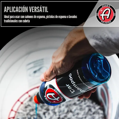 Vista 7 de Adam's nuevo champú para autos, 16 onzas