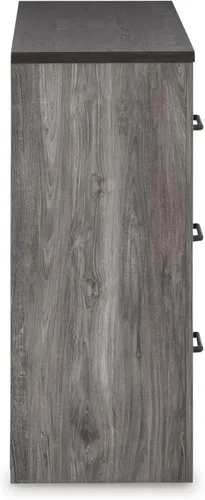 Vista 14 de Signature Design by Ashley Bronyan - Cómoda contemporánea de 6 cajones, color gris Gris-oscuro
