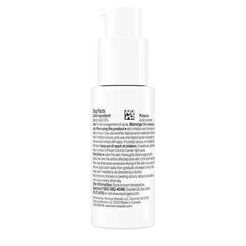 Vista 9 de Neutrogena Hidratante de gel para acné uniformemente transparente con ácido salicílico y N-acetil glucosamina, hidratante facial ligero y no grasoso