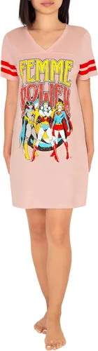 Vista 5 de Smart & Sexy Camisa de dormir extragrande con cuello en V para mujer Amarillo
