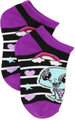 Vista 8 de Littlest Pet Shop LPS - Calcetines para niña y niña, paquete de 6