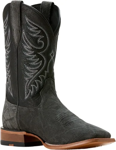 Vista 8 de ARIAT R.e.a.l. - Jeans elásticos de tiro medio para mujer Álamo Marrón/Gris Piedra