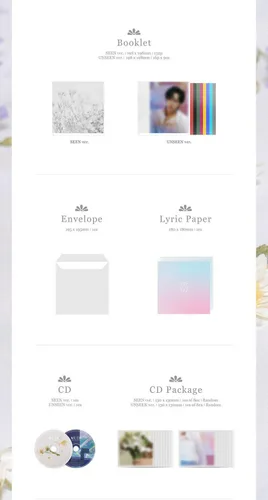 Vista 2 de PENTAGON [ WE:TH ] 10th Mini Album [SEEN] VER. CD+Photo Book+Envelope+Lyric Paper+Photo Card+Scratch Card+Book Mark+Sticker+TRACKING CODE K-POP