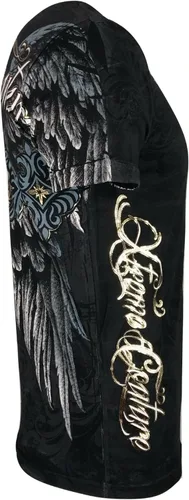 Vista 8 de Xtreme Couture by Affliction Men T-Shirt Sinner Tattoo Biker