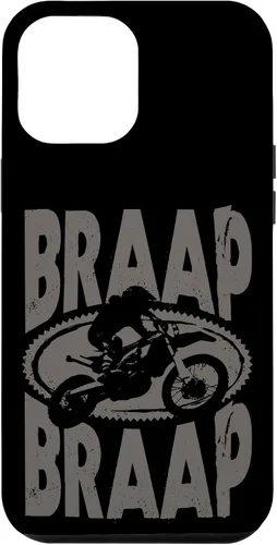 Vista 6 de Carcasa para iPhone 14 Braap Braap Motocross Motocross Dirtbike Biker