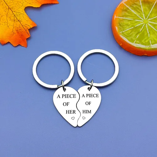 Vista 2 de Boyfriend Husband Gifts from Girlfriend Wife Couples Keychain for Women Men