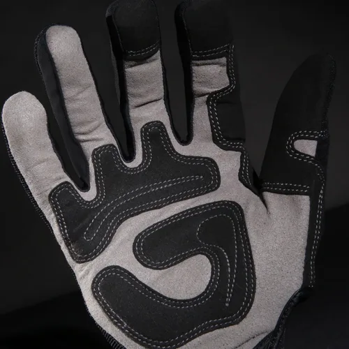 Vista 12 de Ironclad General Utility Work Gloves GUG, All-Purpose, Performance Fit, Durable, Machine Washable (1 Pair) Black