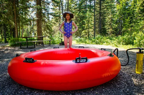 Vista 8 de Airhead Manual Air Pump for Pool and Lake Inflatables Including Mattresses and Towable Tubes