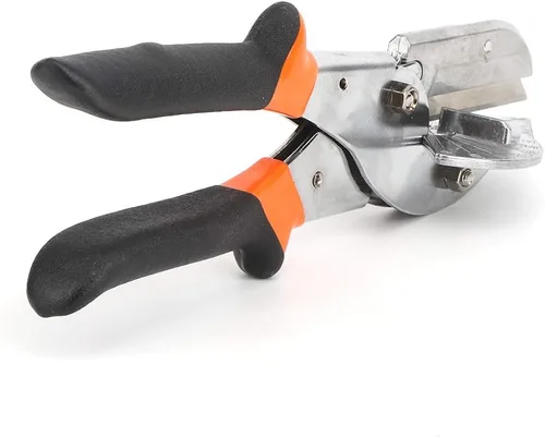 Vista 5 de Tijeras de inglete, mango antideslizante de 45 a 135 grados, herramienta de corte para madera suave, plástico, PVC, cortador de corte multiángulo