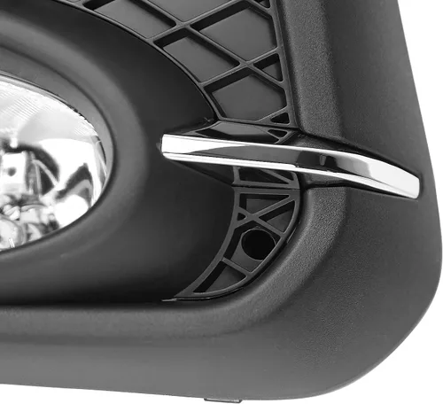 Vista 8 de Spec-D Tuning Luces antiniebla cromadas compatibles con Honda Civic 2014-2015 de 2 puertas, conjunto de par L+R