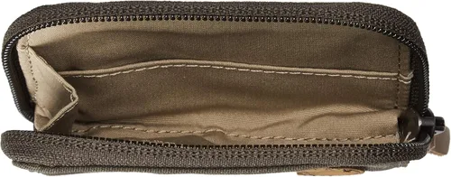 Vista 4 de Fjallraven - Tarjetero con cremallera, Oliva oscuro, talla única , Funda tipo cartera para tarjetas