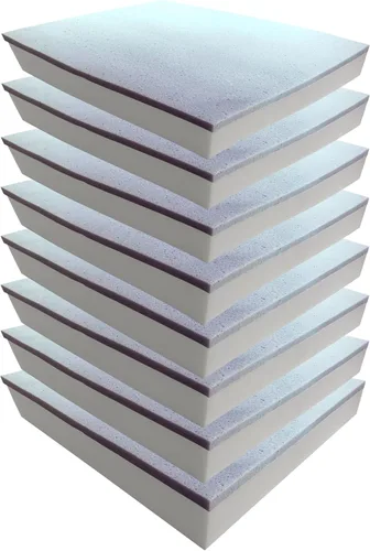 Vista 20 de Foamma Acolchado de espuma de tapicería de alta densidad de 1 x 22 x 24 pulgadas para reparación de cojines y asientos, espuma gruesa de repuesto