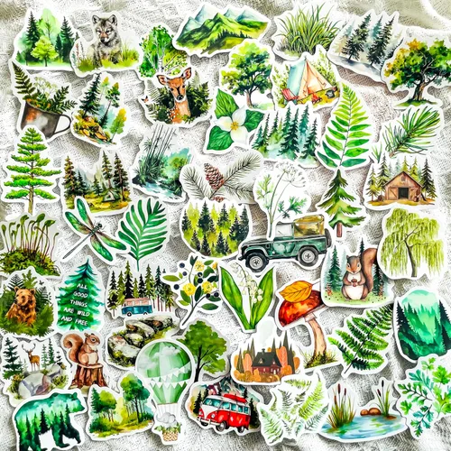 Vista 5 de YOKSAS Paquete de calcomanías de aliens para botellas de agua y laptop, 50 unidades de vinilo impermeable estético OVNI para álbumes de recortes