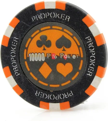 Vista 3 de Versa Games Fichas de póquer Pro en 0.48 oz de peso – Paquete de 50 (elegir colores)
