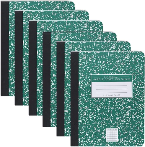 Vista 14 de Roaring Spring Paper Products, cuaderno para composición, 4 paquetes (77328), Negro individual