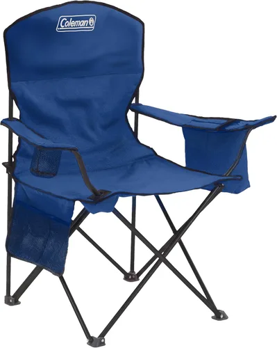 Vista 11 de Coleman Portable Camping Chair with 4-Can Cooler, Cushioned Seat & Back with Side Pockets & Cup Holder, Carry Bag Included, Great for Camping