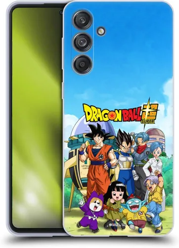Vista 56 de Head Case Designs Funda de gel con licencia oficial de Dragon Ball Super Group Future Trunks Arc Characters [protección de grado militar] compatible
