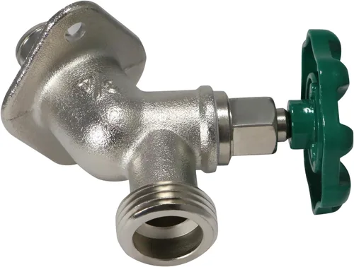 Vista 13 de XFITTING 1/2" hembra NPT x 3/4 GHT Sillcocks, GHT (manguera de jardín roscada) - latón 26-2-3 (1)