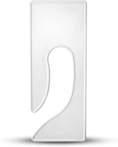 Vista 3 de Divisores rectangulares y cantidades en blanco King (8, negro)