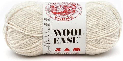 Vista 21 de Lion Brand Yarn, Wool-Ease - Ovillo de punto y ganchillo color rosa, 1