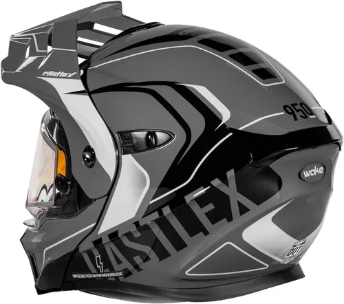 Vista 3 de Castle X CX950 V2 Casco de nieve modular Fierce