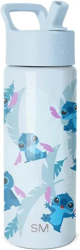Vista 97 de Simple Modern DC Comics Batman - Botella de agua para niños con tapa con pajilla, vaso aislado de acero inoxidable de 14 onzas para niños, vaso a