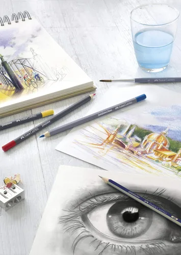 Vista 3 de Goldfaber Lápiz Acuarela Aqua - 105 Amarillo Cadmio Limón