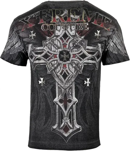 Vista 5 de Xtreme Couture by Affliction Battledome - Camiseta para hombre
